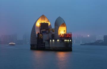 "Thames Barrier Pier No. 8" by David Battensby - London