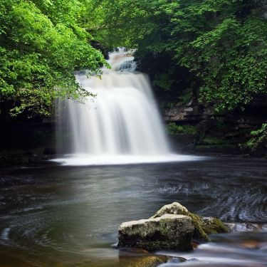 Yorkshire Dales - Meadow, Barns & Waterfalls